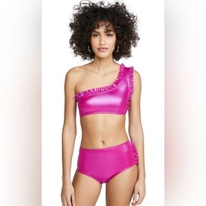 Leslie Amon Tamini ruffle bikini NWT- Size Small